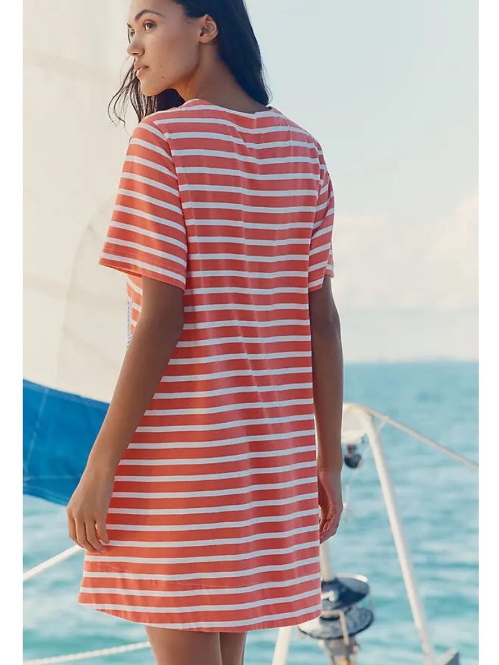 Celandine Deco Stripe T-Shirt Dress - Picture 4 of 9